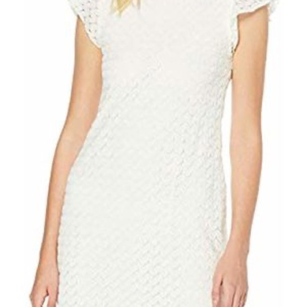 Michael Kors White Eyelet Mini Dress